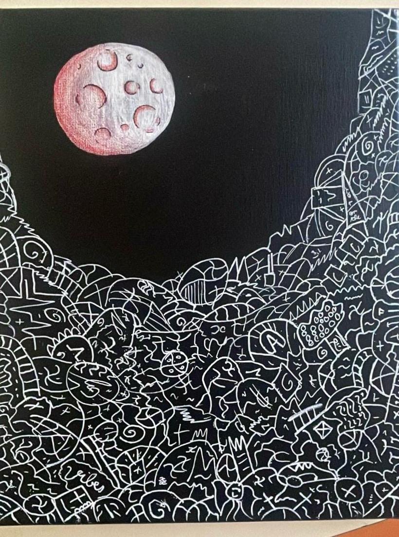 Moon Painting